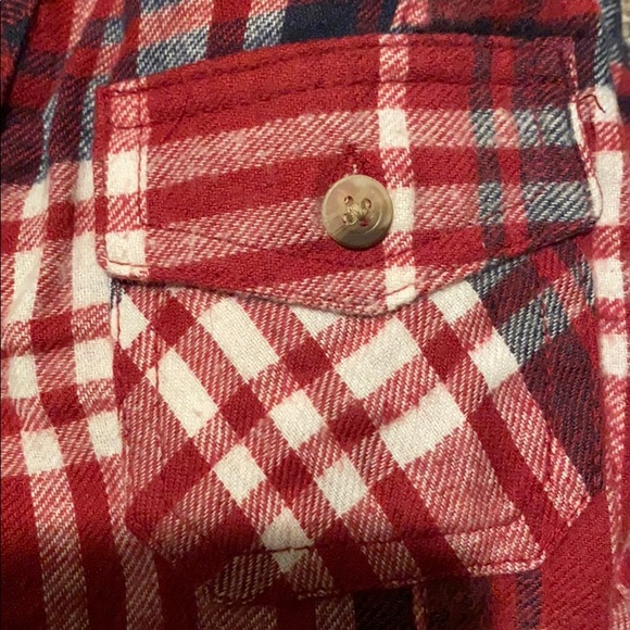 Red White and Blue flannel - Picture 3 of 3